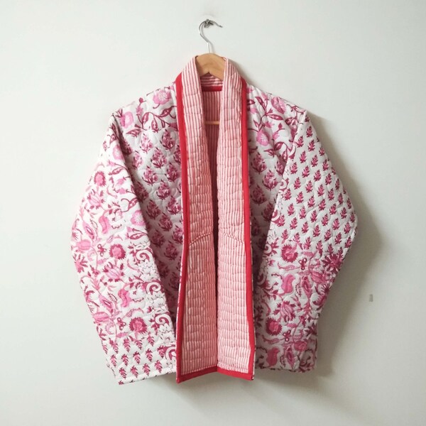 Pink Ladies Jacket Etsy