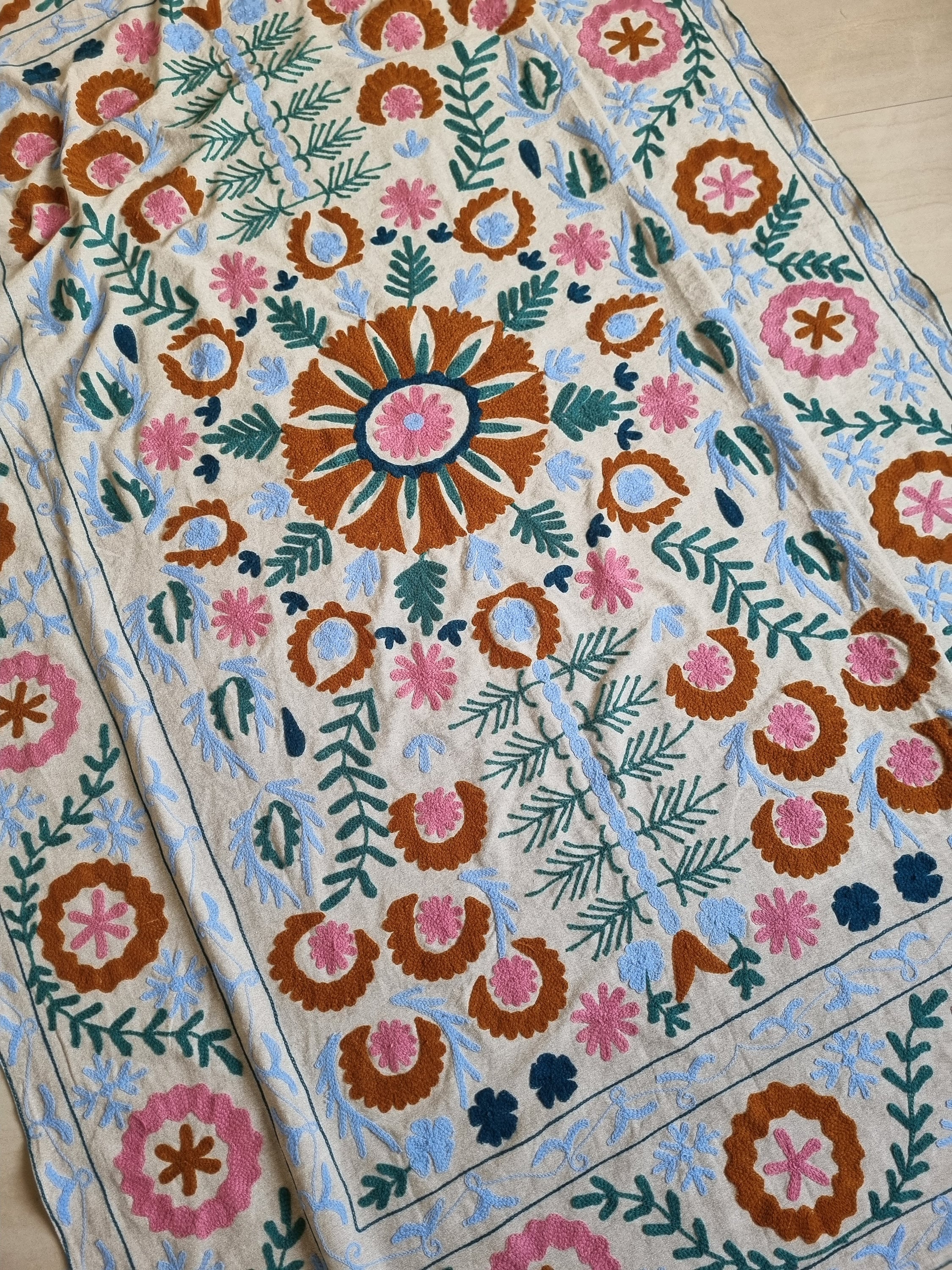 Couvre-Lit En Coton Matelassé | Déco Indienne | Par Pankaj e-Boutique
