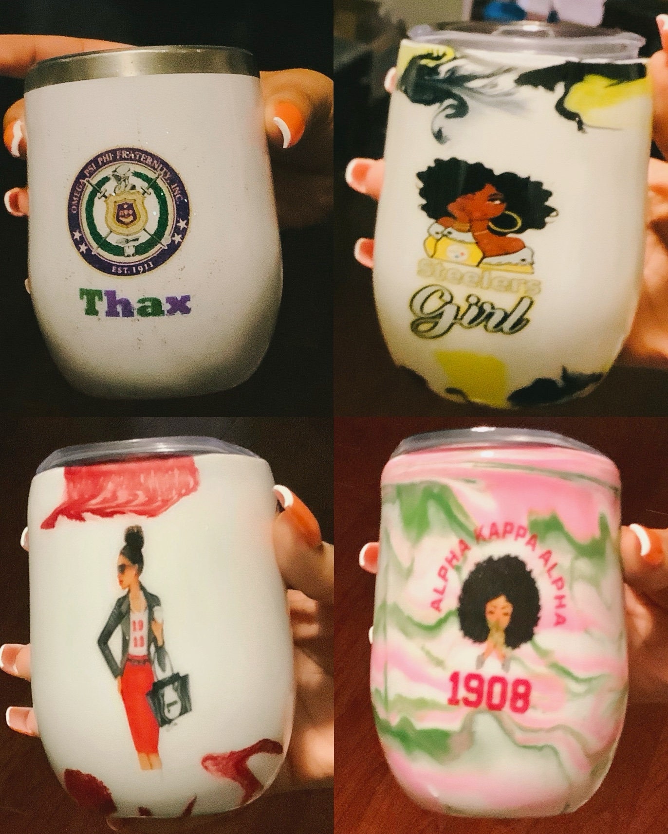 Benutzerdefinierte TumblerSets Etsy