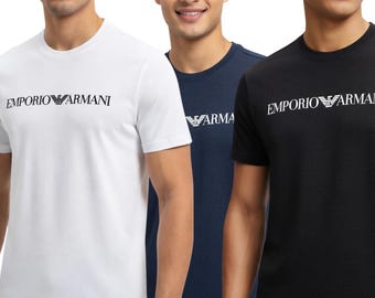 Men's T-shirt Emporio Armani GA Short Sleeve Slim Fit Crew Neck Tee | Clearance Sale