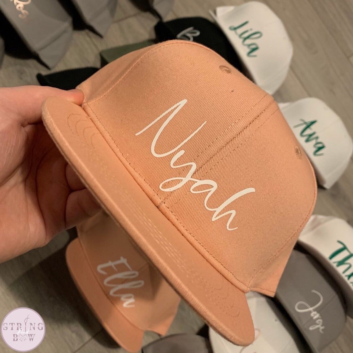 Personalised Kids Toddler Cap/hat Summer Etsy UK