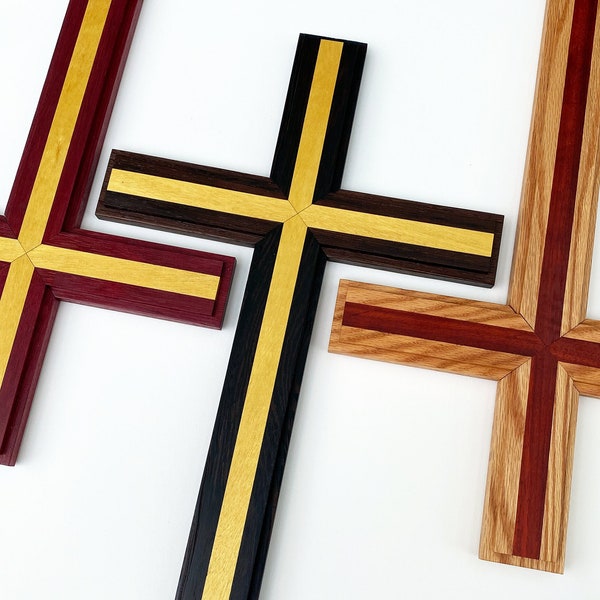 Inlaid Cross - Medium