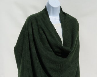 olive green cashmere
