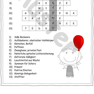 Buon compleanno - come messaggio in un puzzle - Scarica subito