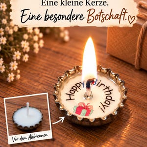 Kerze zum 50 geburtstag