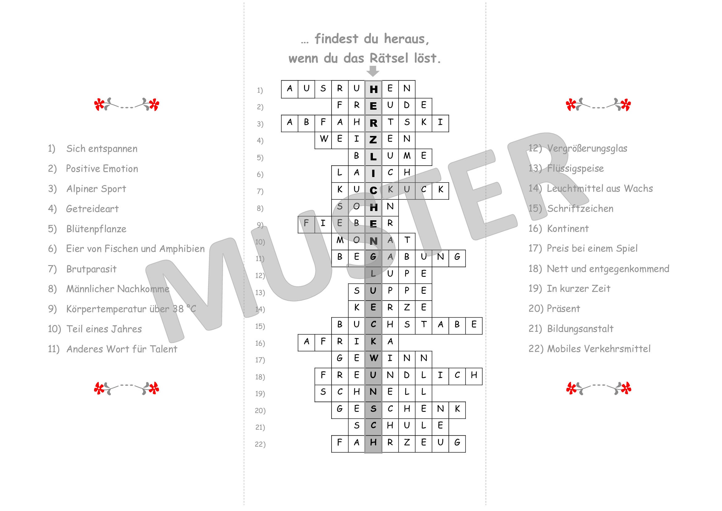 Weihnachtliche Kreuzworträtsel-Freude: Mehr als nur Zeitvertreib!