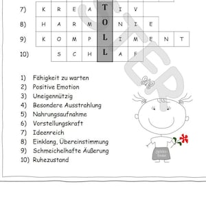 Du bist toll - als Botschaft im Rätsel - Download