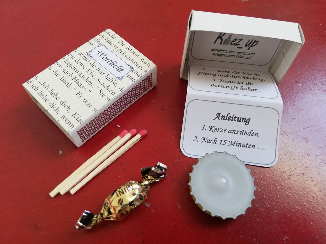Talking Candle Word Light Gift Christmas New Year's Eve - Etsy