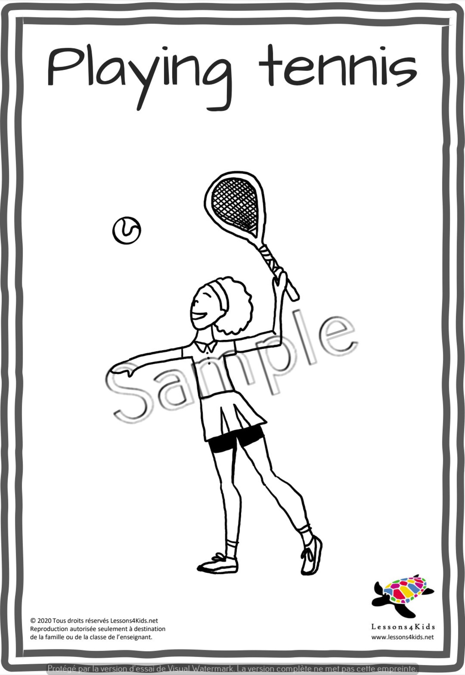 Hobbies and activities printable flashcards for children to Etsy