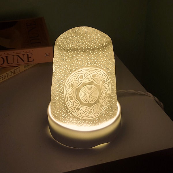 Celtic Table Lamp Etsy