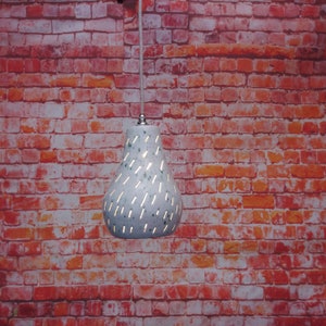 Ceramic pendant light ceiling lights large kitchen island light luxury droplet shaped pendant handmade in cornwall UK