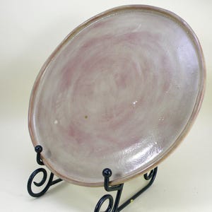 Large pizza Ceramic Plate hand made in Cornwall UK dishwasher safe cake plate