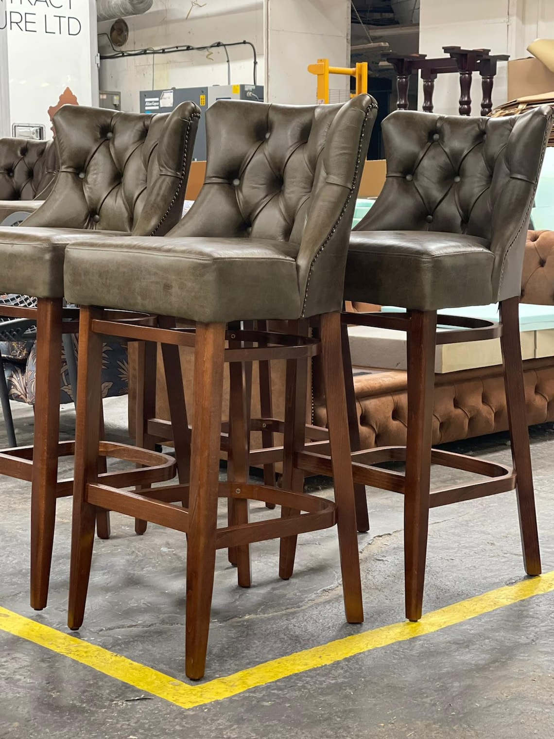 Green Leather Bar Stools With Backs at Steven Schutz blog