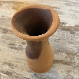 Holzvase
