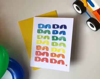 Dada!  |  Father's Day greeting card