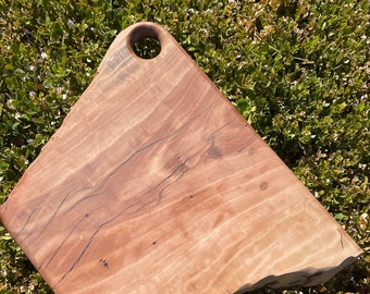 Large Handmade Sweetgum Charcuterie Board, Cutting Board, Live Edge, Serving Tray, Cheese Board, Hosting, Party Platter, Kitchen Decor