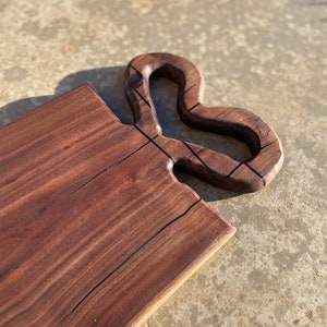 Large Handmade Walnut Charcuterie Board, Cutting Board, Live Edge Walnut, Serving Tray, Cheese Board, Hosting, Party Platter, Kitchen Decor