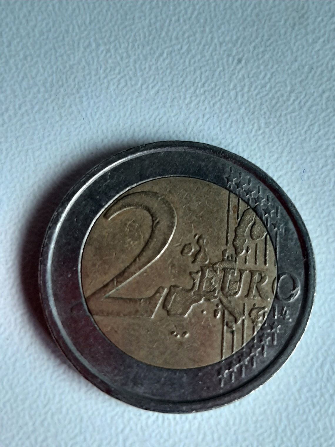 2 Euro Italia Ritratto di Dante Alighieri 2002 Raro Errore Etsy