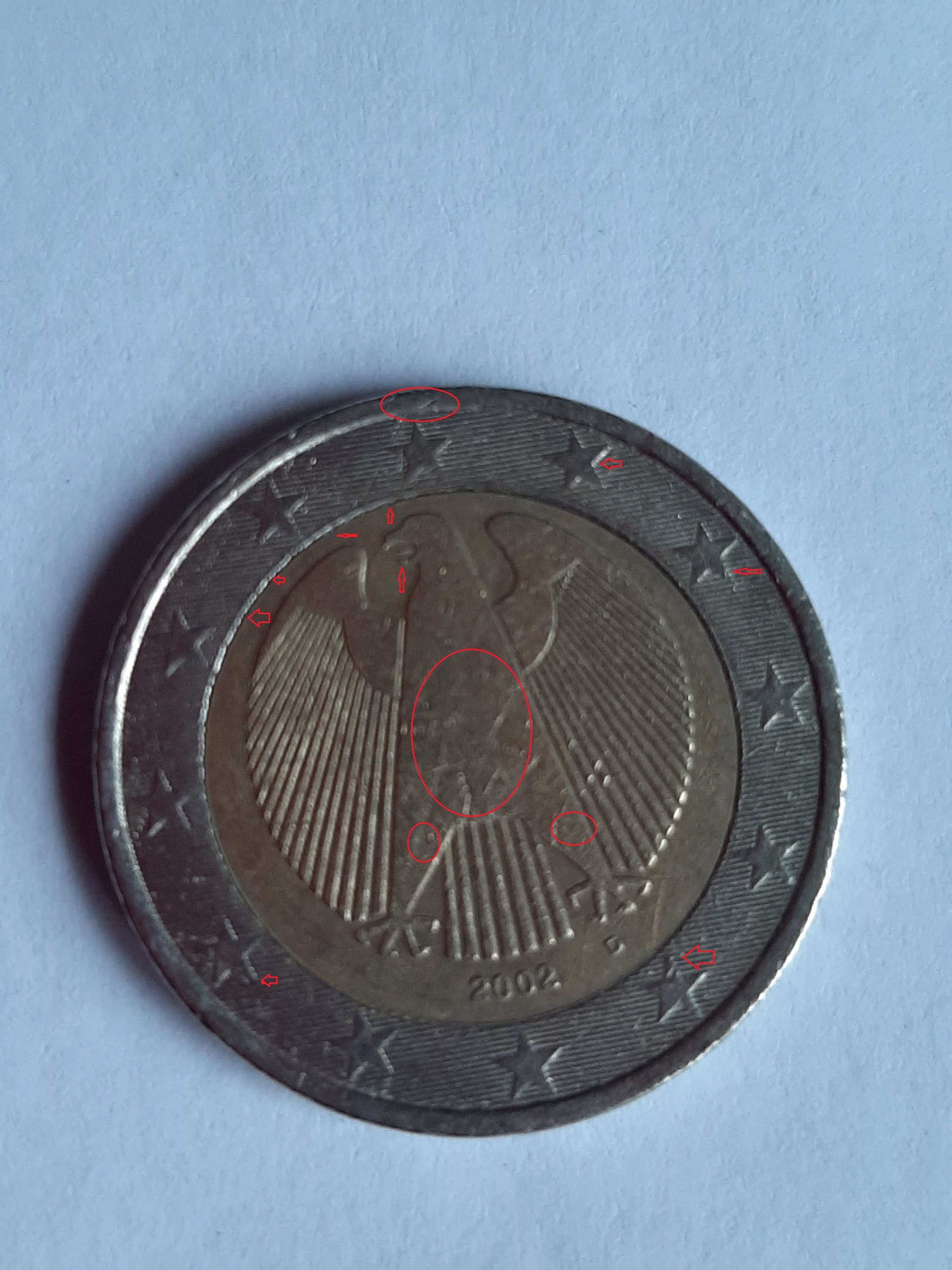 Zeer zeldzame 2 euro munt DuitlslandD  Etsy