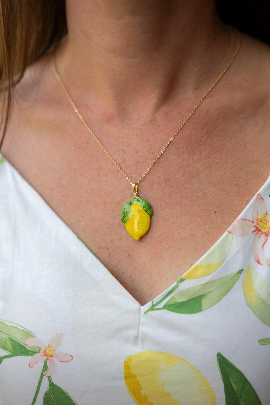 18 carats Or jaune - Collier et pendentif - Perle Mabe 8,50