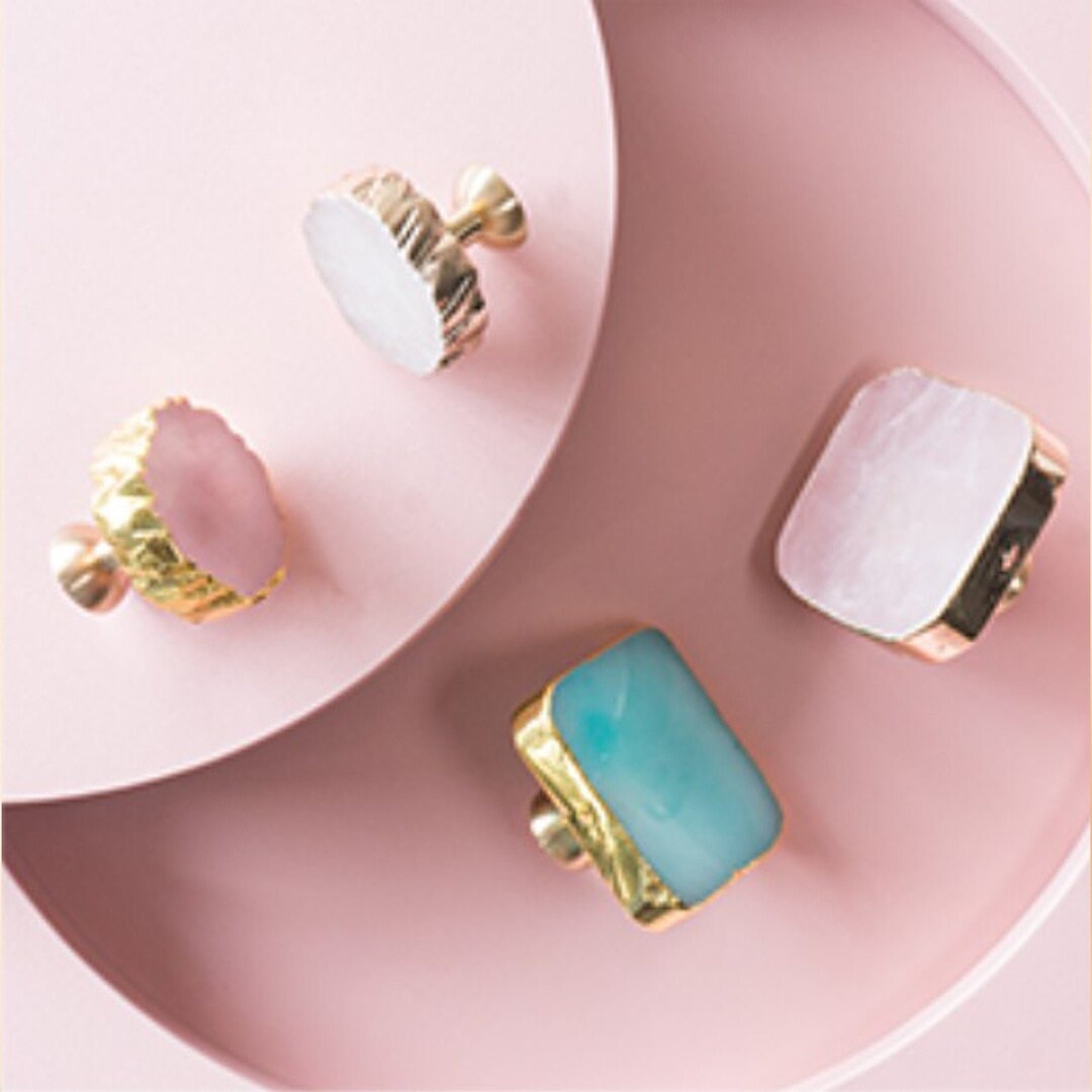 Dresser Knobs Crystal Knobs Square & Round Drawer Knobs Wardrobe Knobs