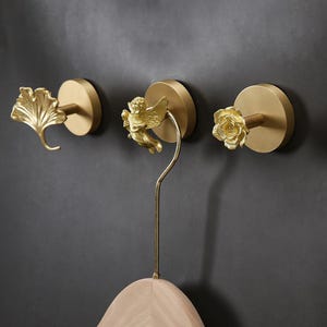 Animals Solid Brass Hooks - Decorative Hanger Hook - Bathroom Towel Hooks - Kitchen Wall Hanging - Hooks For Walls - Hooks Hardware
