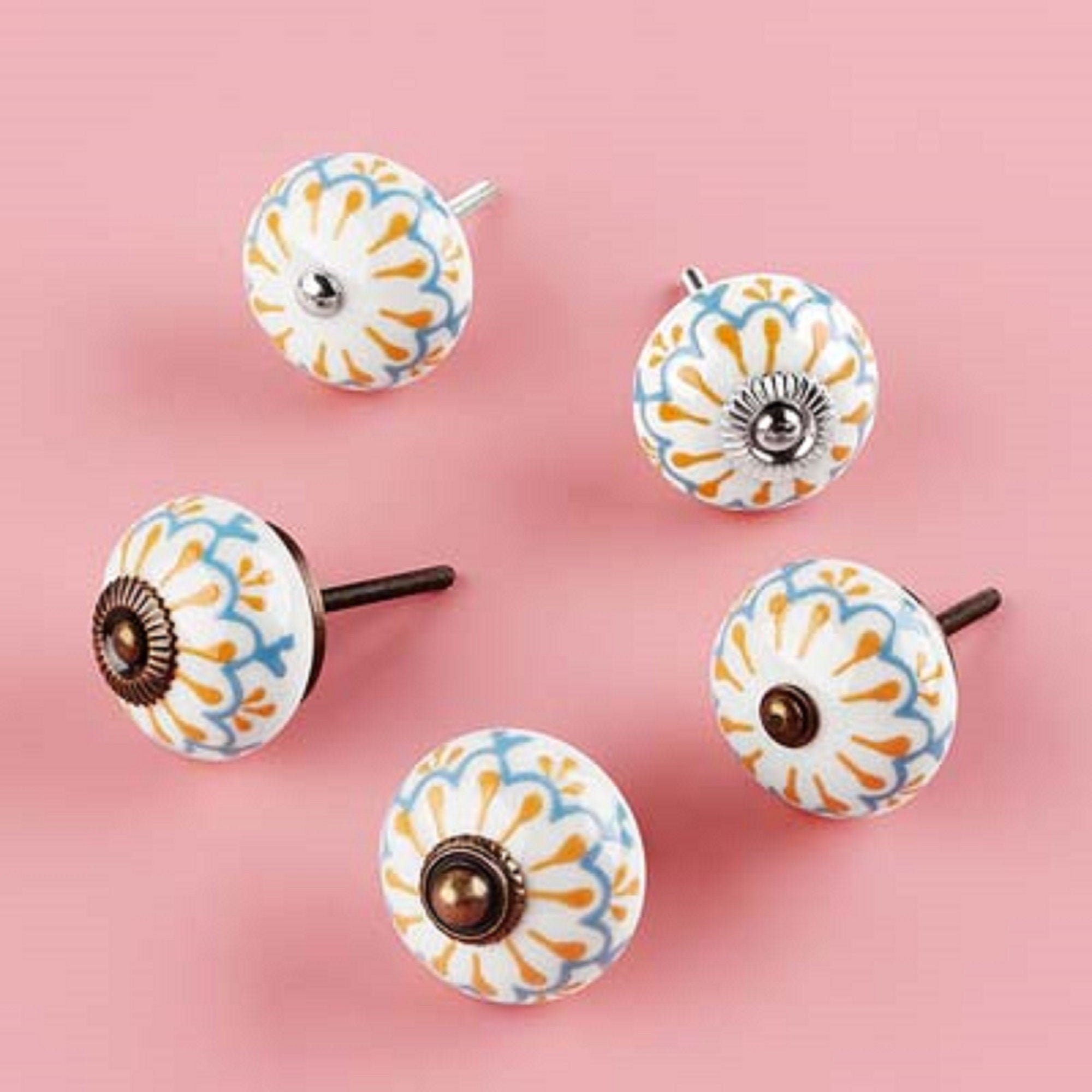 Drawer Knobs Ceramic Knobs Desk Knobs Kitchen Knobs Etsy