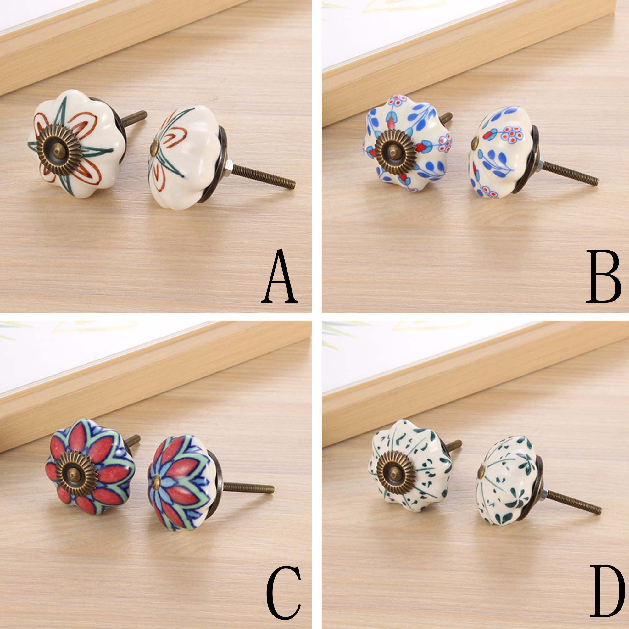 Knobs Ceramic Knobs Cupboard Knobs Kitchen Knobs Etsy