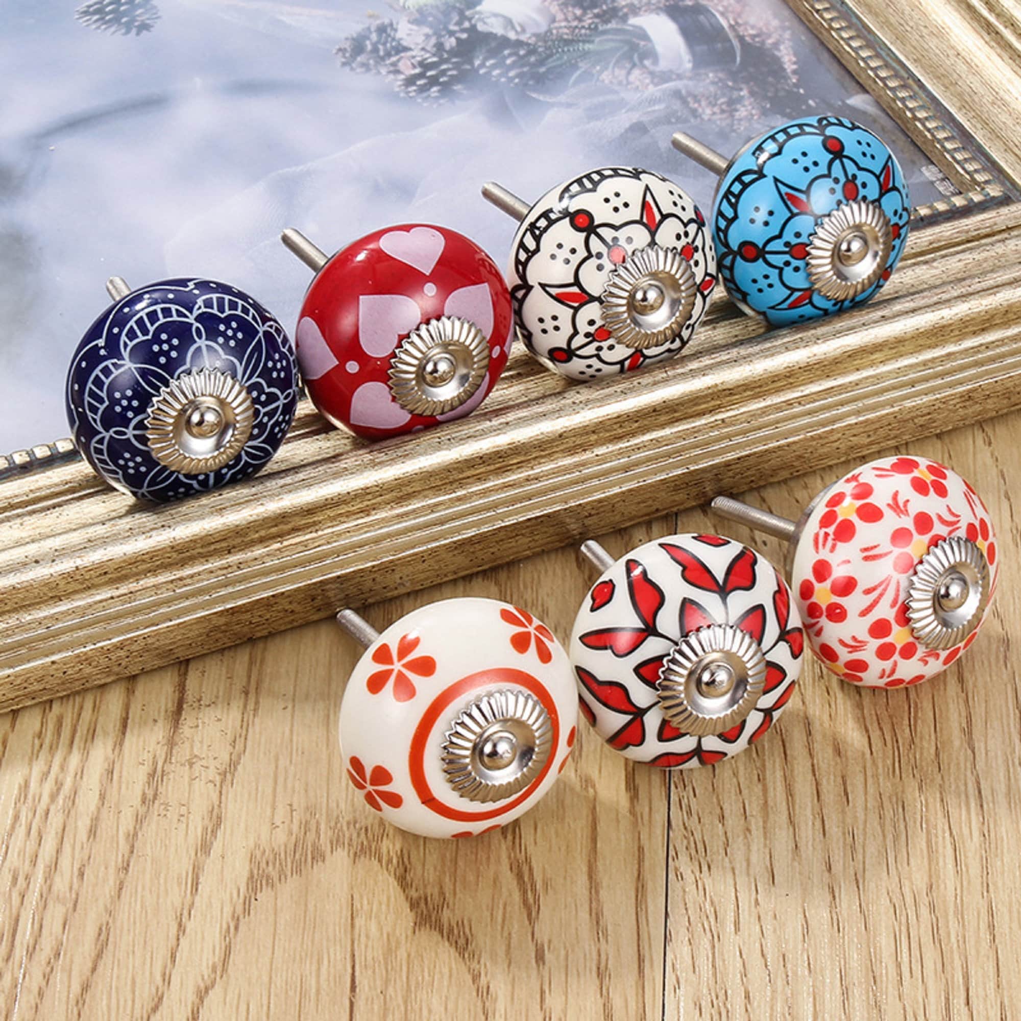 Ceramic Knobs Dresser Knobs Kitchen Knobs Drawer Knobs Etsy UK