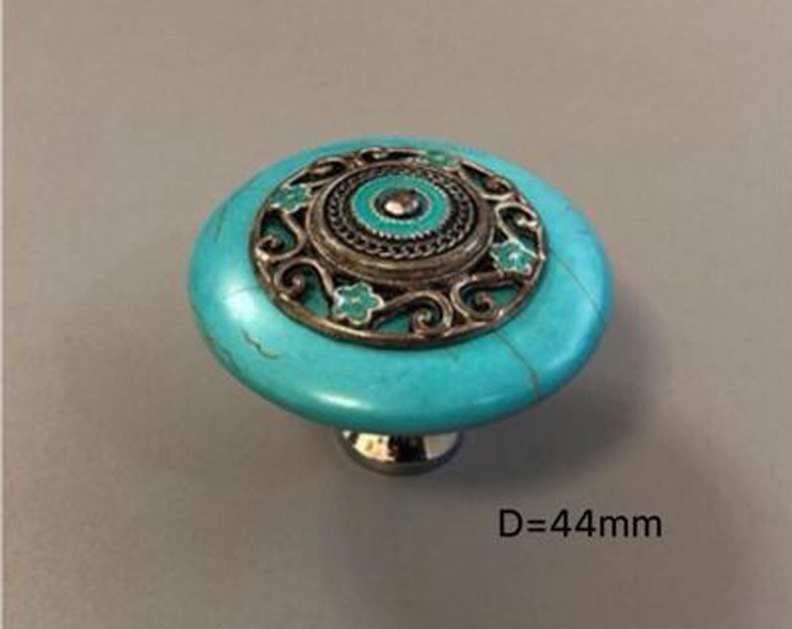 Knobs Kitchen Knobs Blue & White Wardrobe Knobs Etsy