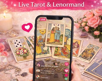 Lectura de tarot del amor en vivo en TikTok / Guía de relaciones