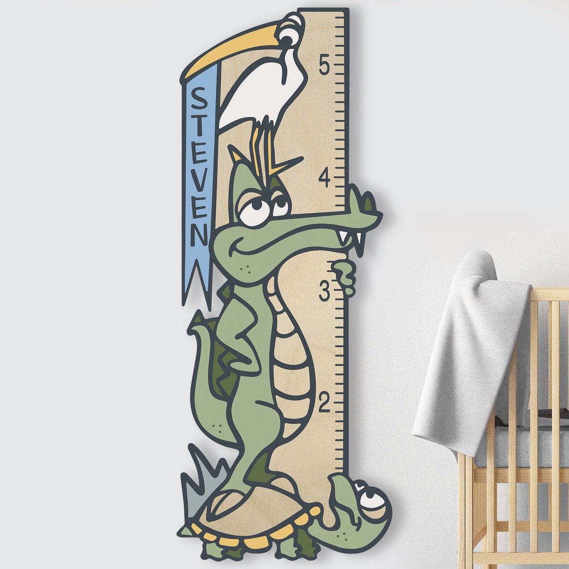 Gator Growth Chart | Etsy