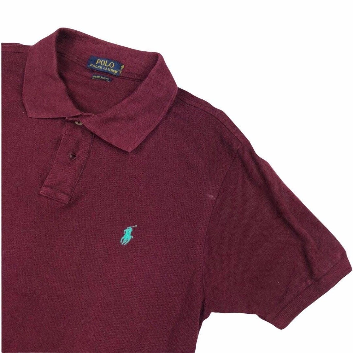 Ralph Lauren polo maroon Etsy