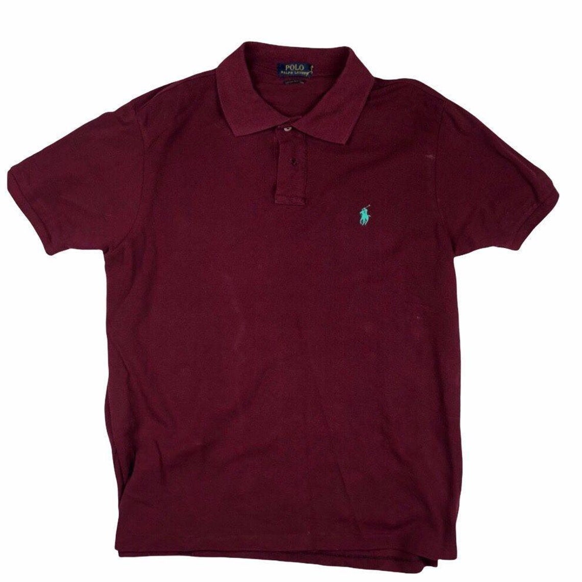 Ralph Lauren polo maroon Etsy