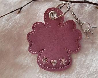 Embroidery file ITH, key chain, gift, embroidery file 10 x 10 cm, guardian angel, gift, angel, Easter,