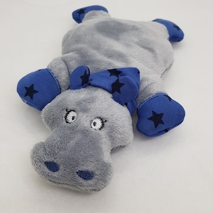 ith comfort blanket, embroidery file 16 x 26 cm frame, embroidery file 18 x 30 cm frame, baby gift, ITH, ITH embroidery, ITH comfort blanket hippo, hippo,
