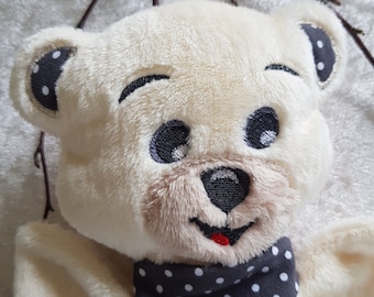 ITH Bear Comforter | Embroidery Design for 16x26cm Hoop | Baby Gift | ITH | ITH Embroidery | Comforter | Stuffed Animal | Cuddly Toy