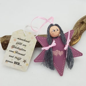 Embroidery file ITH, embroidery file, key chain, gift, embroidery file 10 x 10 cm, angel, confirmation, Easter, Christmas, Santa Claus, star, lucky star