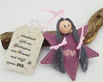 Embroidery file ITH, embroidery file, keychain, gift, embroidery file 10 x 10 cm, angel, confirmation, Easter, Christmas, Santa Claus, star, lucky star