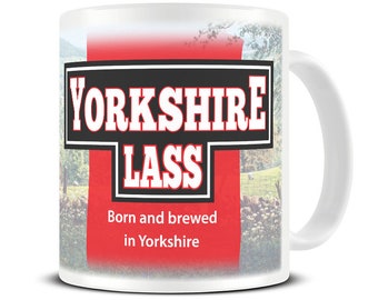 Yorkshire Lass Mug Gifts For Him Her Friends Colleagues