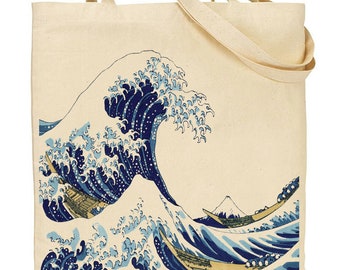 hokusai tote bolsa