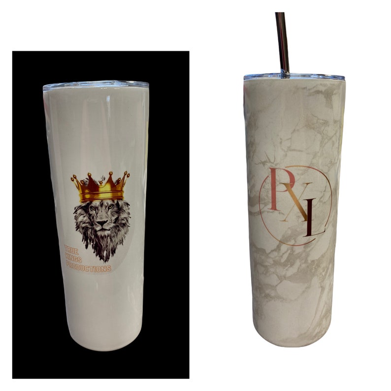 Branded Insulated Tumblers Business Logo Cup Custom Etsy
