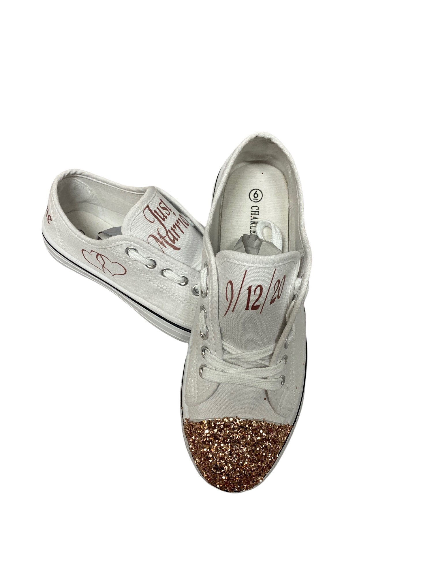 personalized wedding shoes