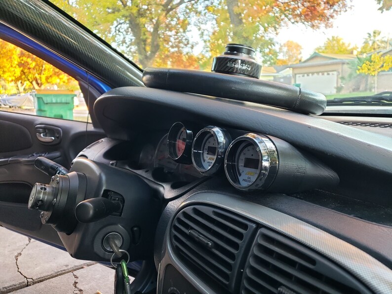 Triple Gauge Pod Mount for SRT4 / Neon Fuzedfab Etsy