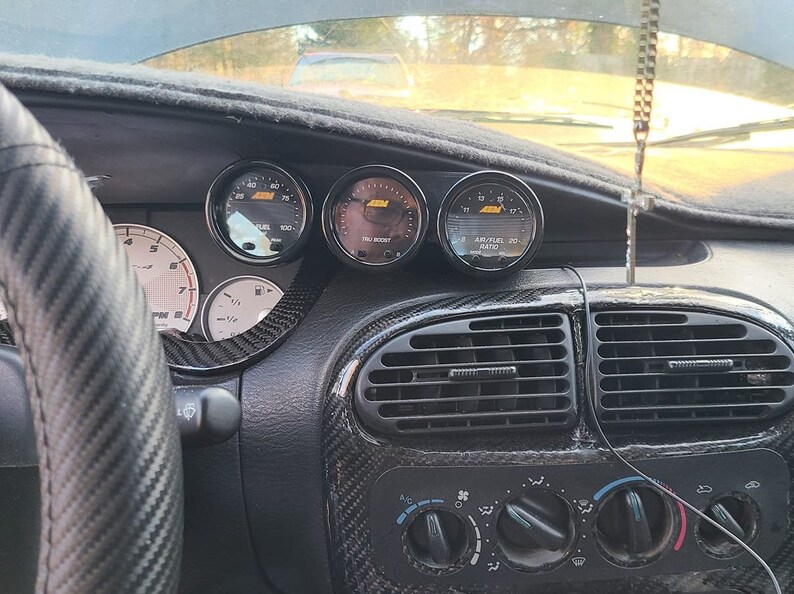 Triple Gauge Pod Mount for SRT4 / Neon Fuzedfab Etsy