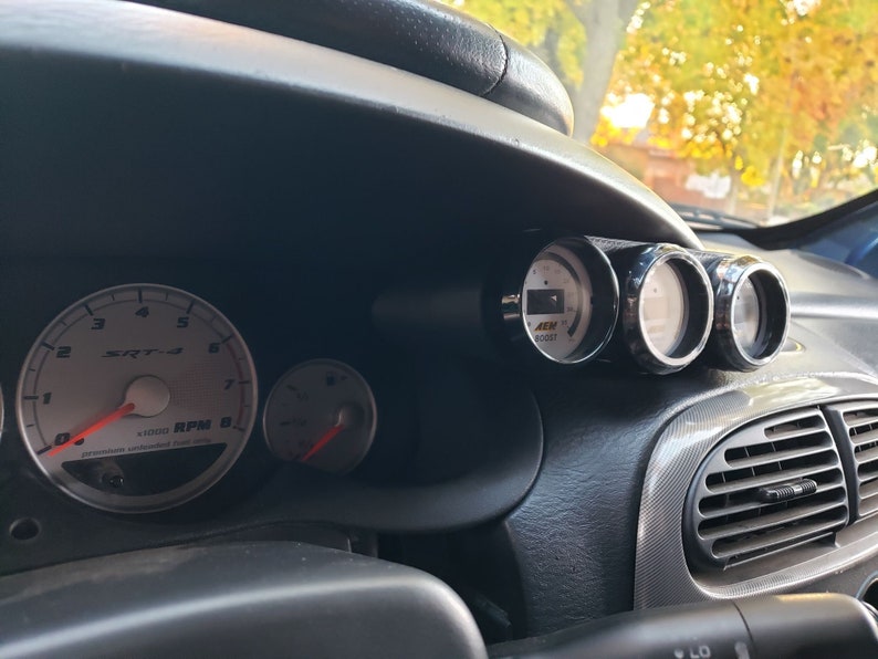 Triple Gauge Pod Mount for SRT4 / Neon Fuzedfab Etsy