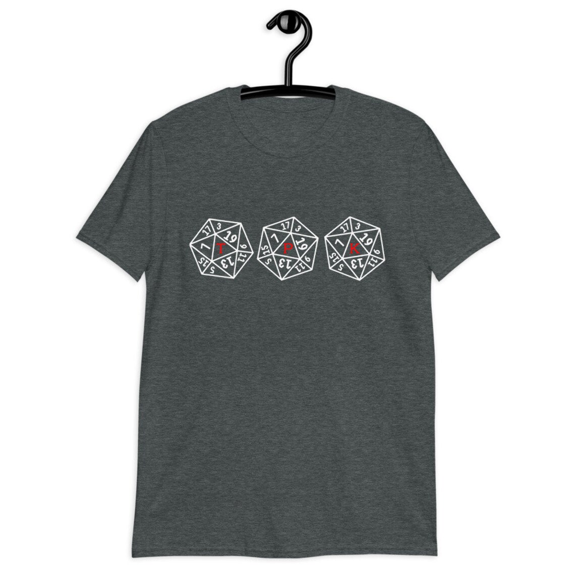 TPK Dice Shirt Fun Gifts for Tabletop RPG Gamers D20 Etsy
