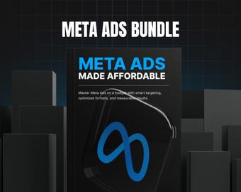 Meta Ads Made Affordable Bundle, meta ads guide, meta ads ebook, facebook ads guide, facebook ads ebook