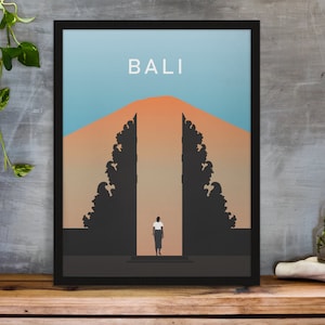 Bali Digital Travel Print Wall Art Bali Indonesia Instant Download Home Decoration Bali Gift Art Lovers Wall Art Print Bali Indonesia
