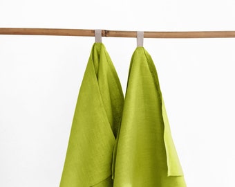 Lime Green Tea Towel | Etsy